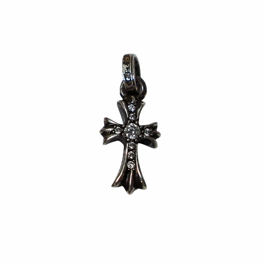 Chrome Hearts Diamond Baby Fat Pendant