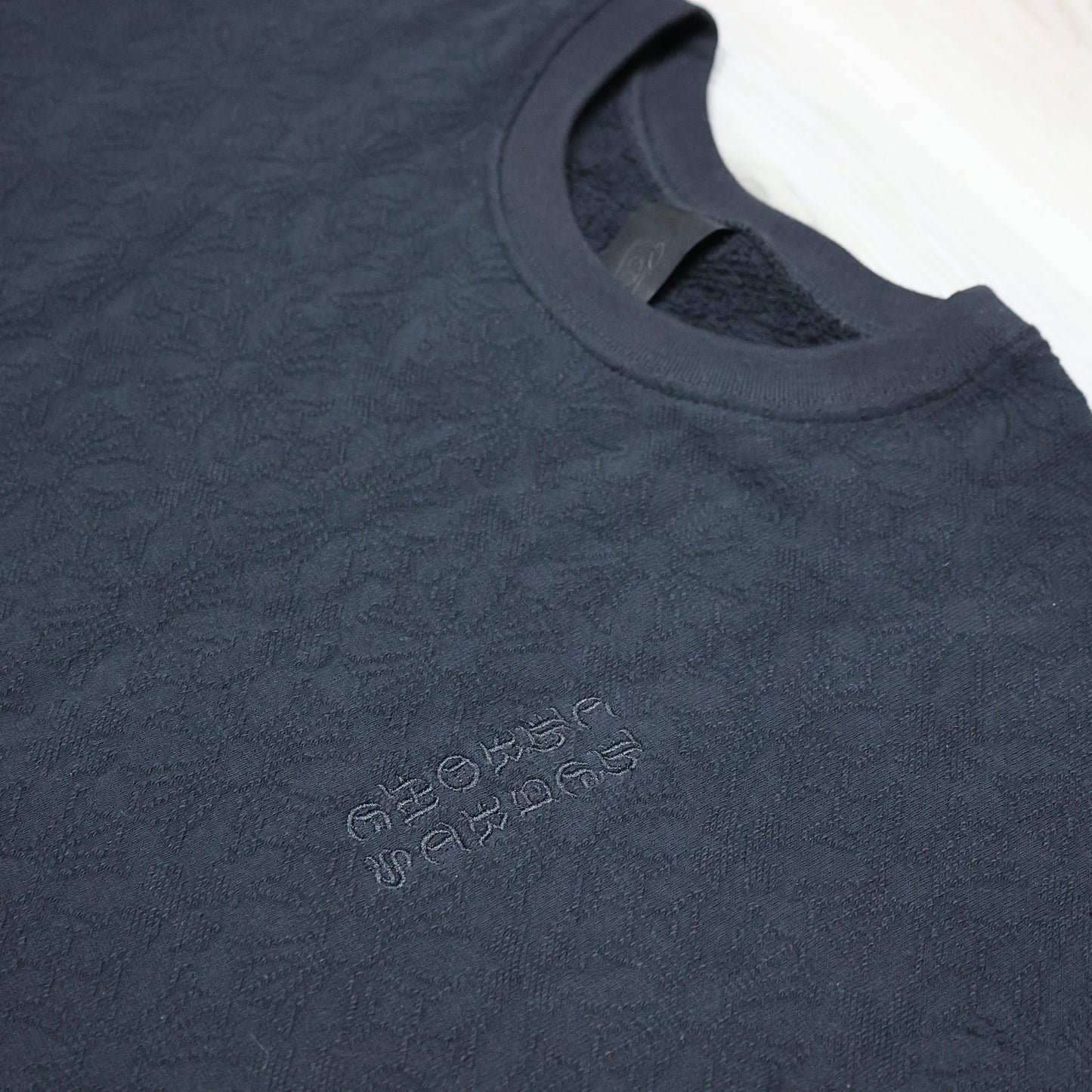 Chrome Hearts All Over Monogram Crewneck Black