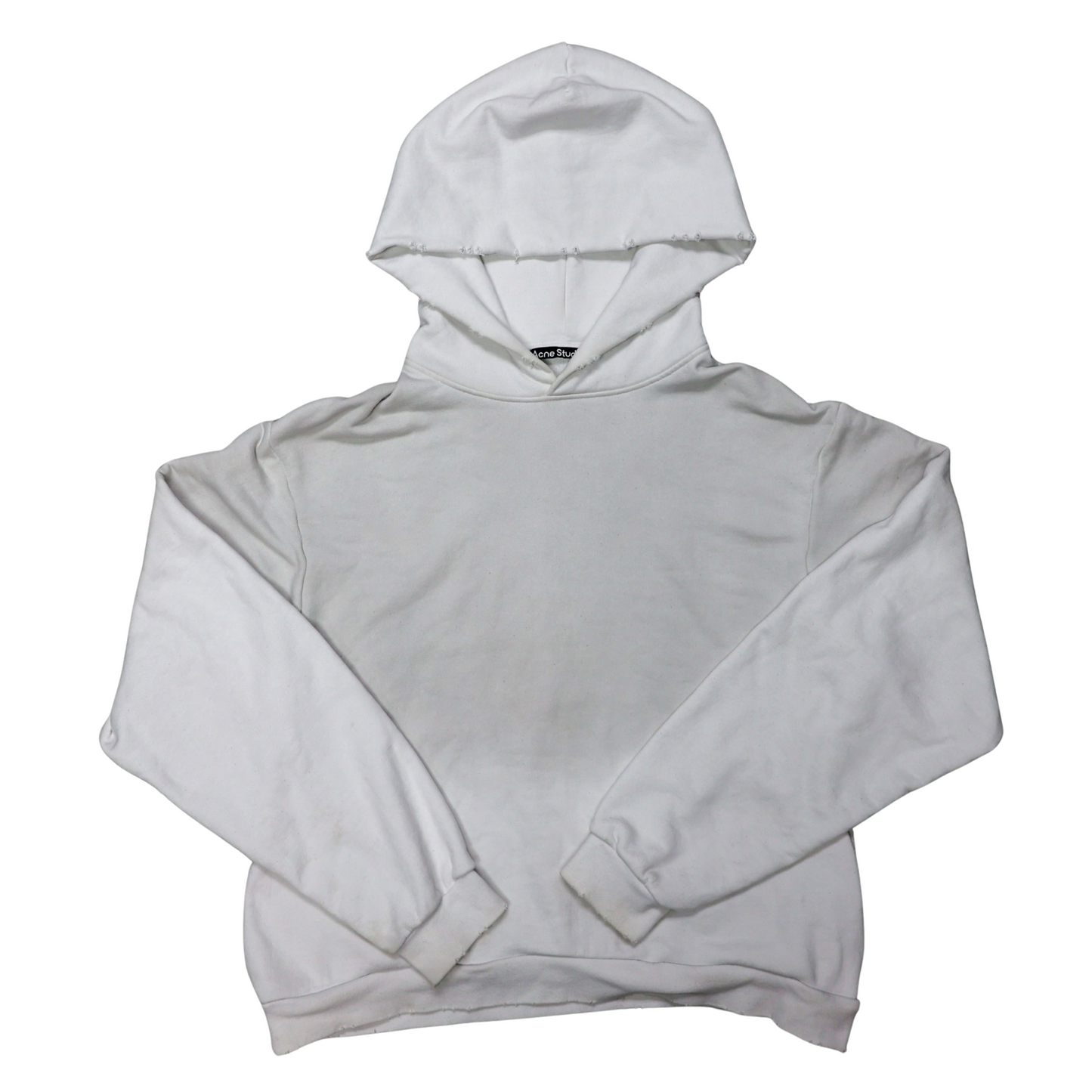 Acne Studios Distressed Back Logo Hoodie