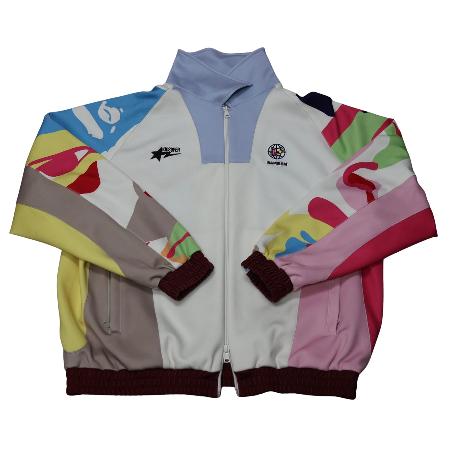 Bape X KidSuper Patchwork Track Jacket