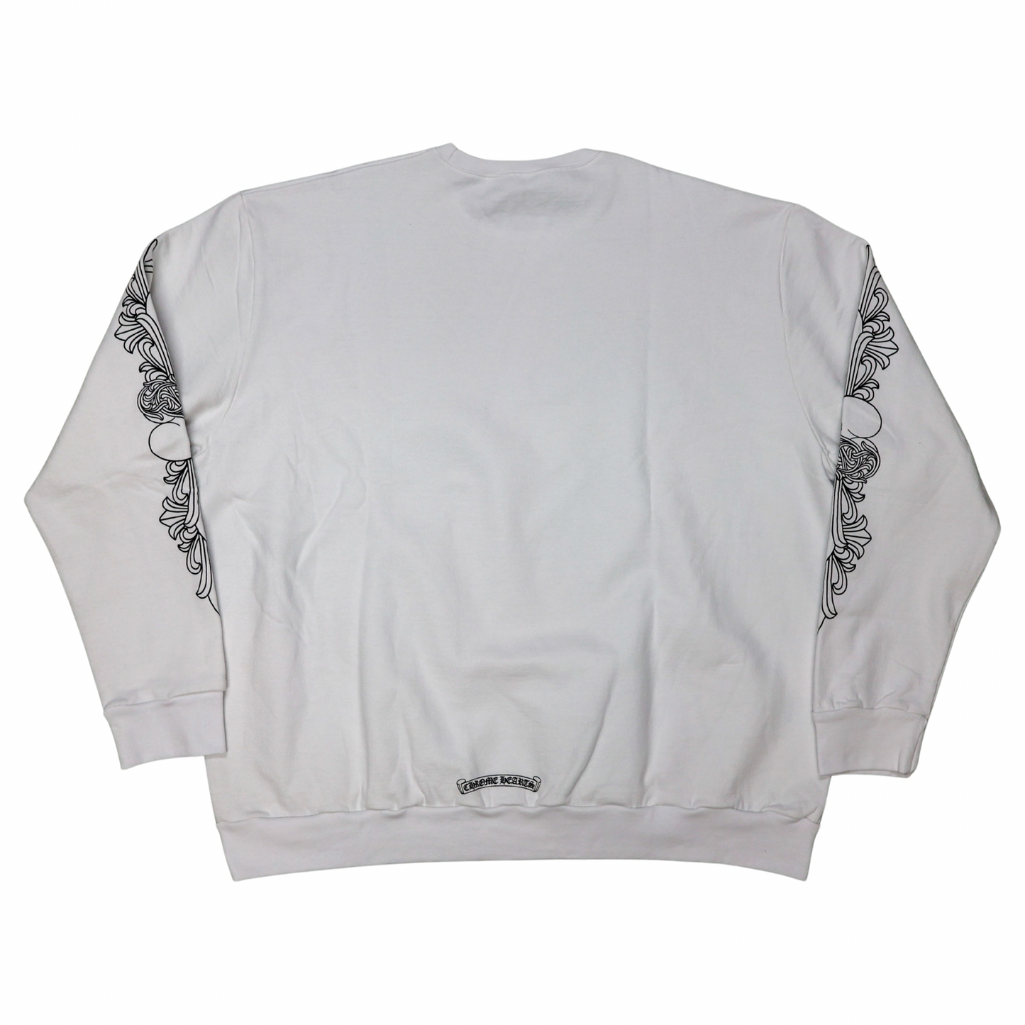 Chrome Hearts Love You Floral Heart Crewneck Sweatshirt