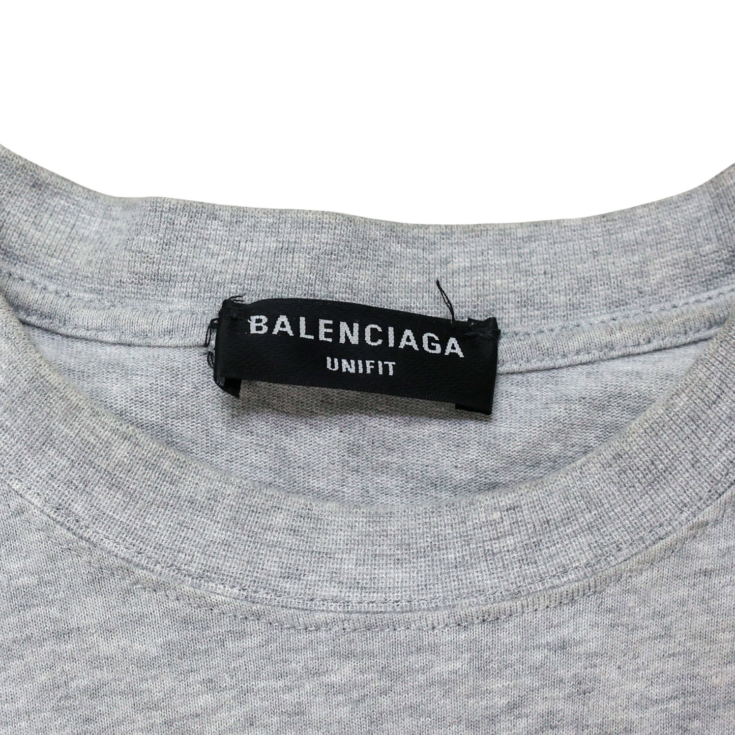 Balenciaga Turn Tilt Grey Tee Shirt