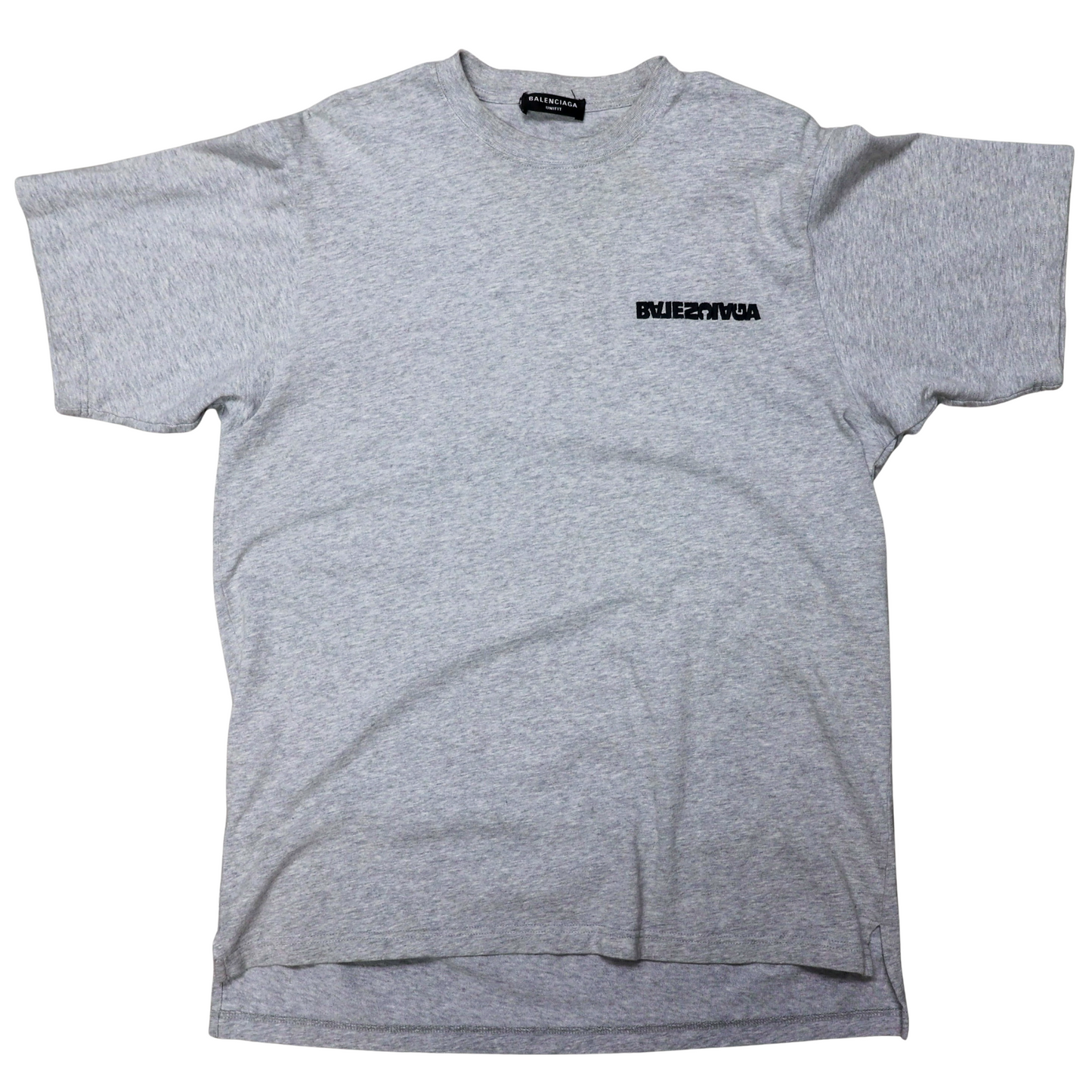 Balenciaga Turn Tilt Grey Tee Shirt