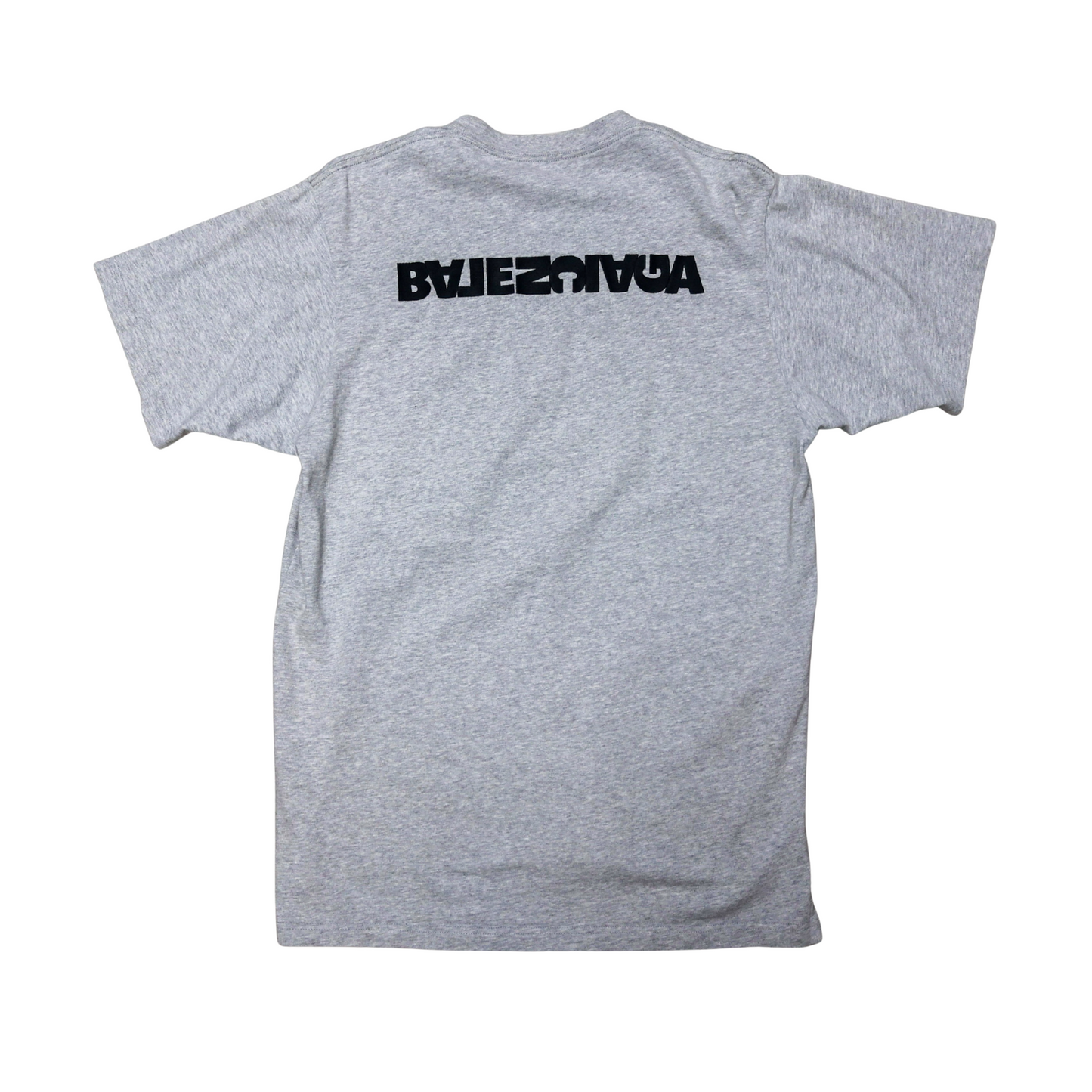 Balenciaga Turn Tilt Grey Tee Shirt
