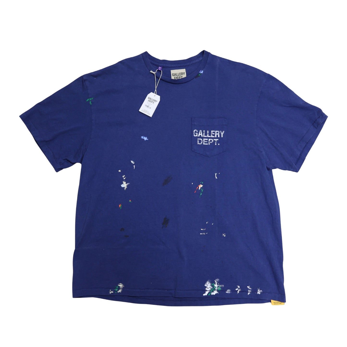 Gallery Dept. Vintage Logo Painted T Shirt Navy