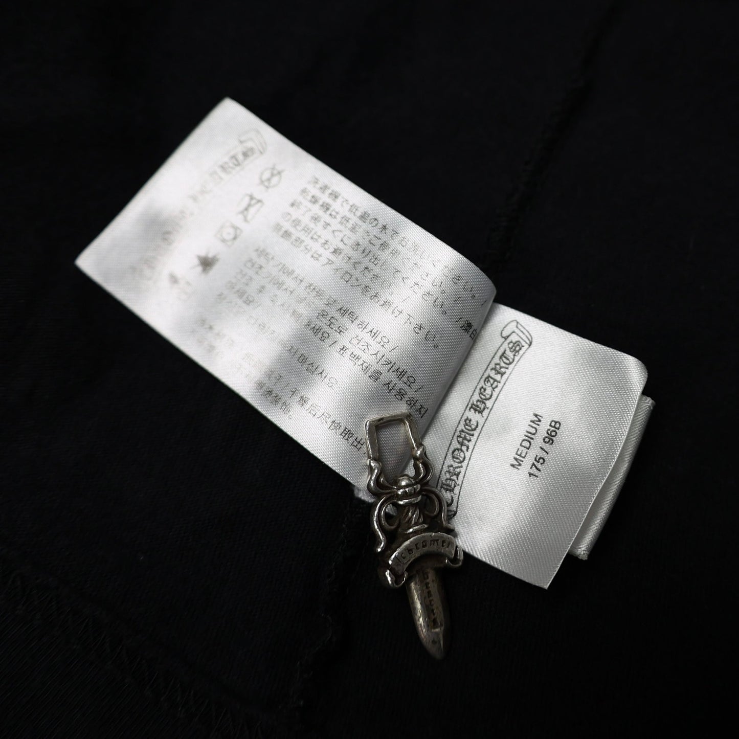 Chrome Hearts Cross Spine Logo Long Sleeve Shirt