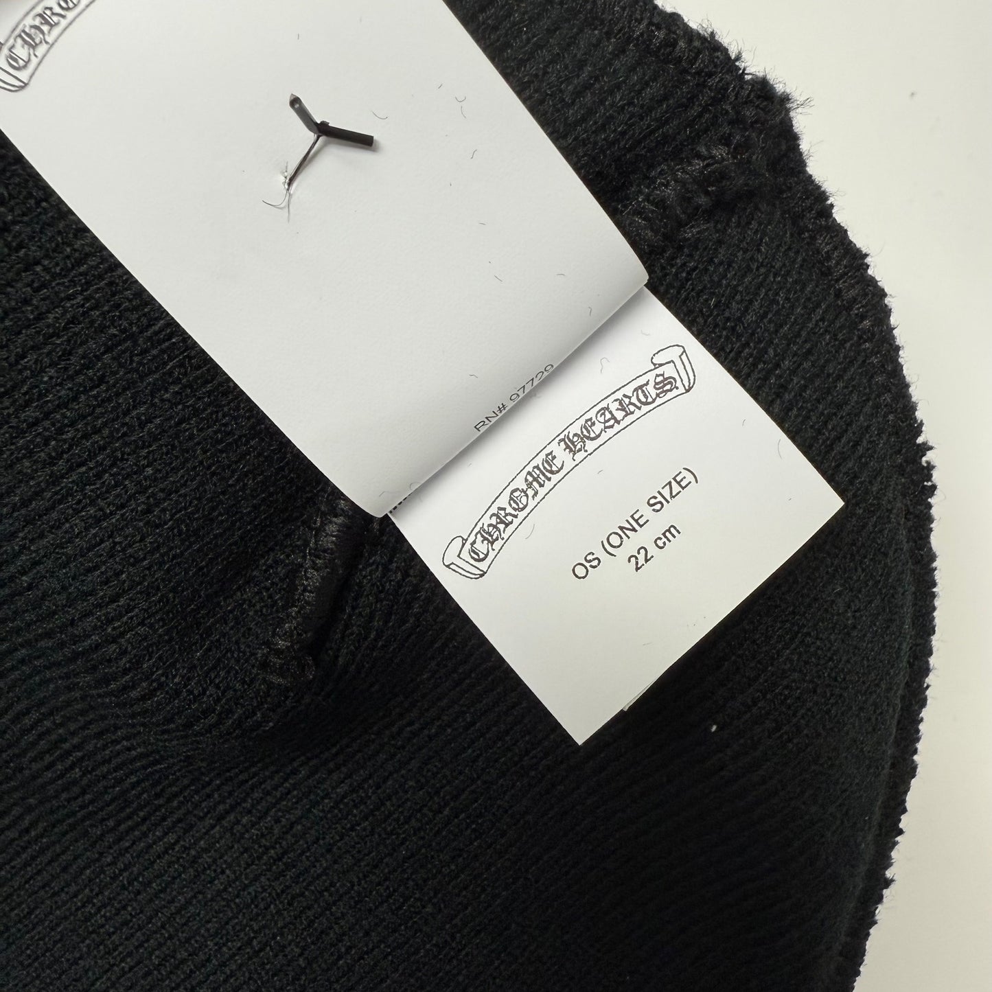 Chrome Hearts Embroidered Logo Beanie Black