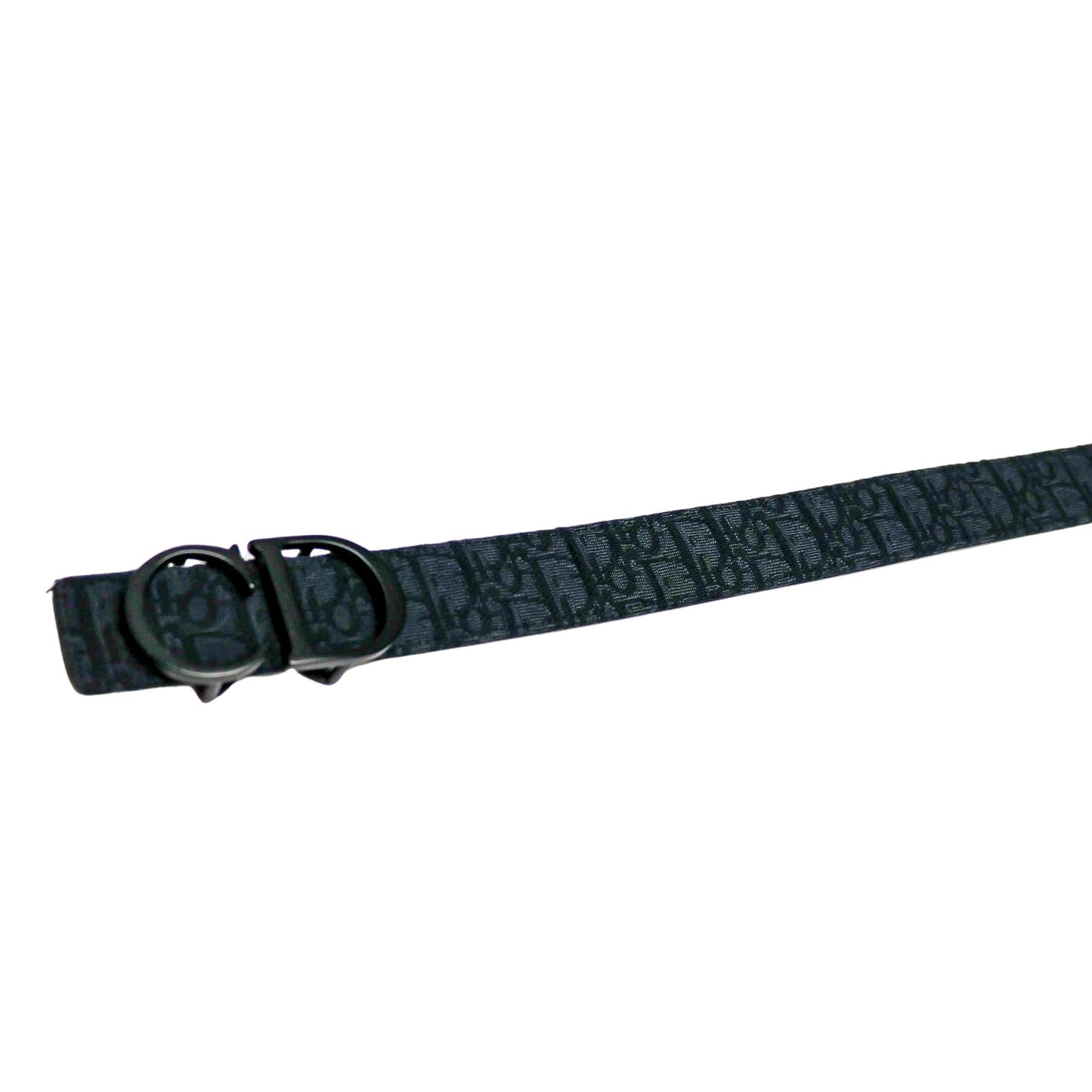 Dior Belt Reversible Oblique Jacquard Navy Black with Buckle