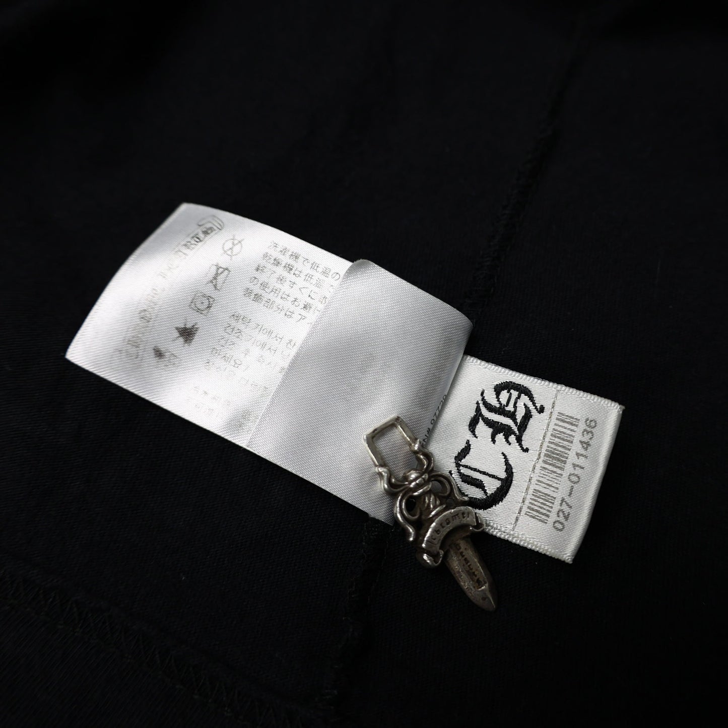 Chrome Hearts Cross Spine Logo Long Sleeve Shirt