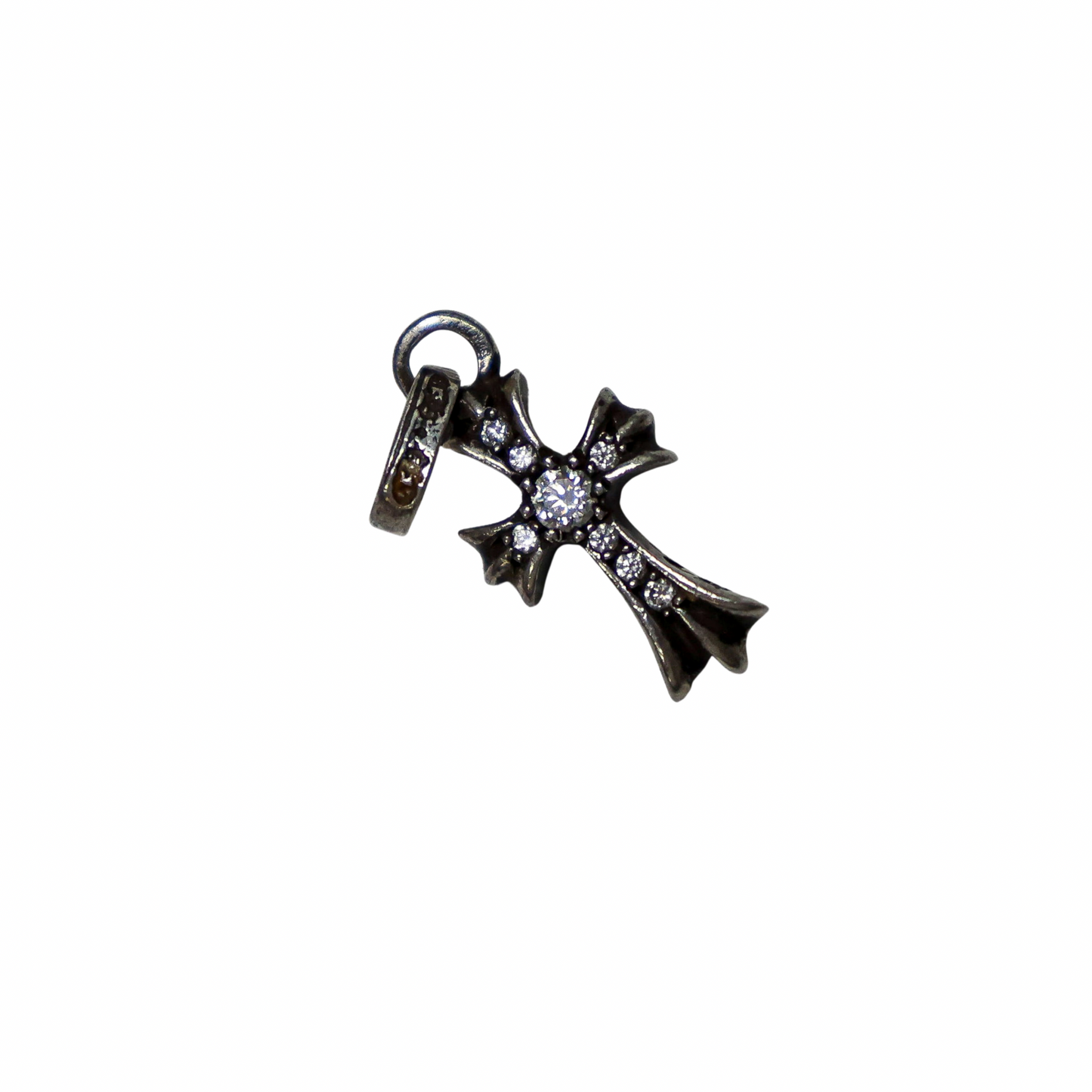 Chrome Hearts Diamond Baby Fat Pendant