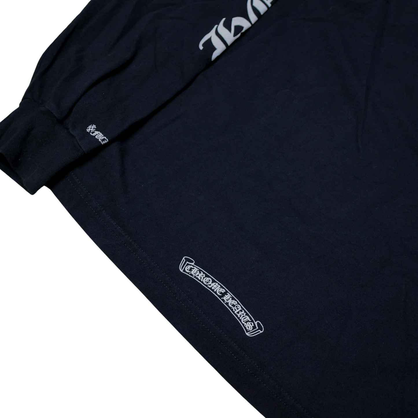 Chrome Hearts Neck Logo Long Sleeve Tee