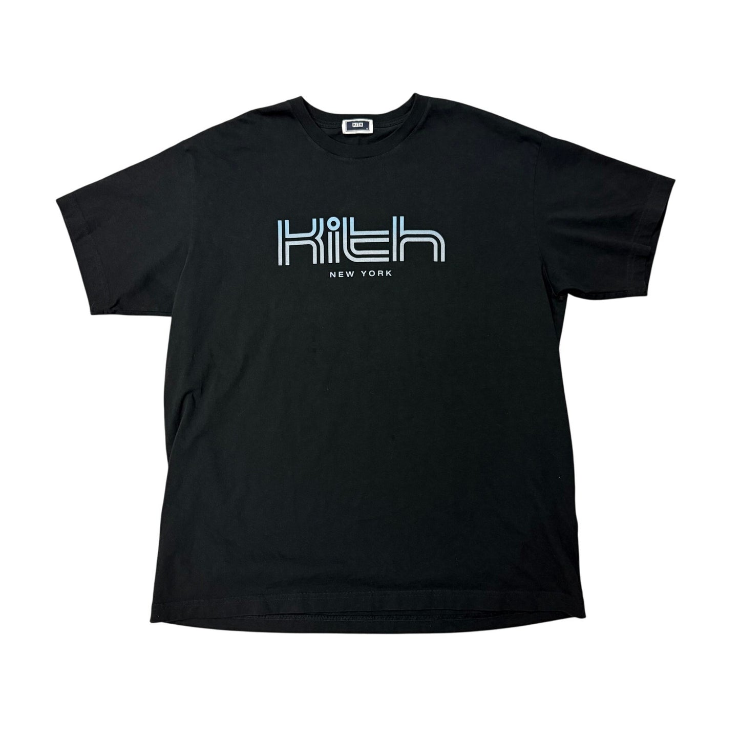 Kith New York Techno Logo Tee Black