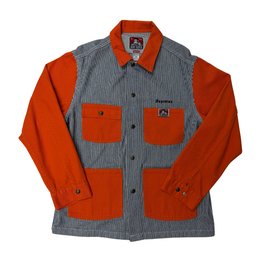 Supreme Ben Davis Chore Coat - Hickory Stripe