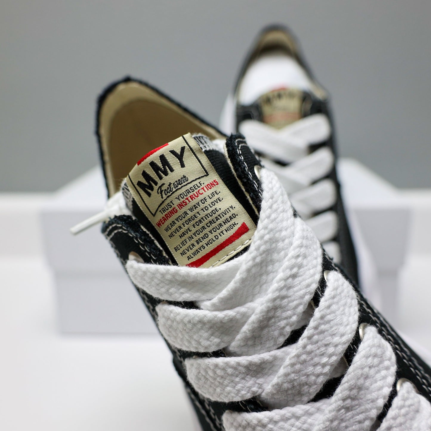 Maison Mihara Yasuhiro Hank OG Sole Canvas Low