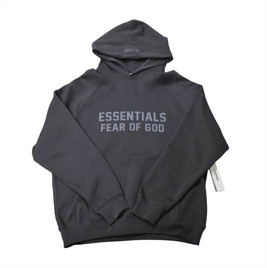 Fear of God Essentials Hoodie 'Off Black'