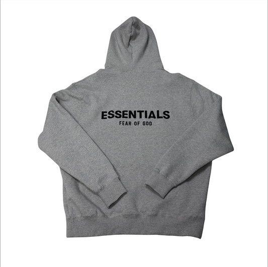 Fear of God Essentials Pullover Hoodie 'Dark Oatmeal' SS22