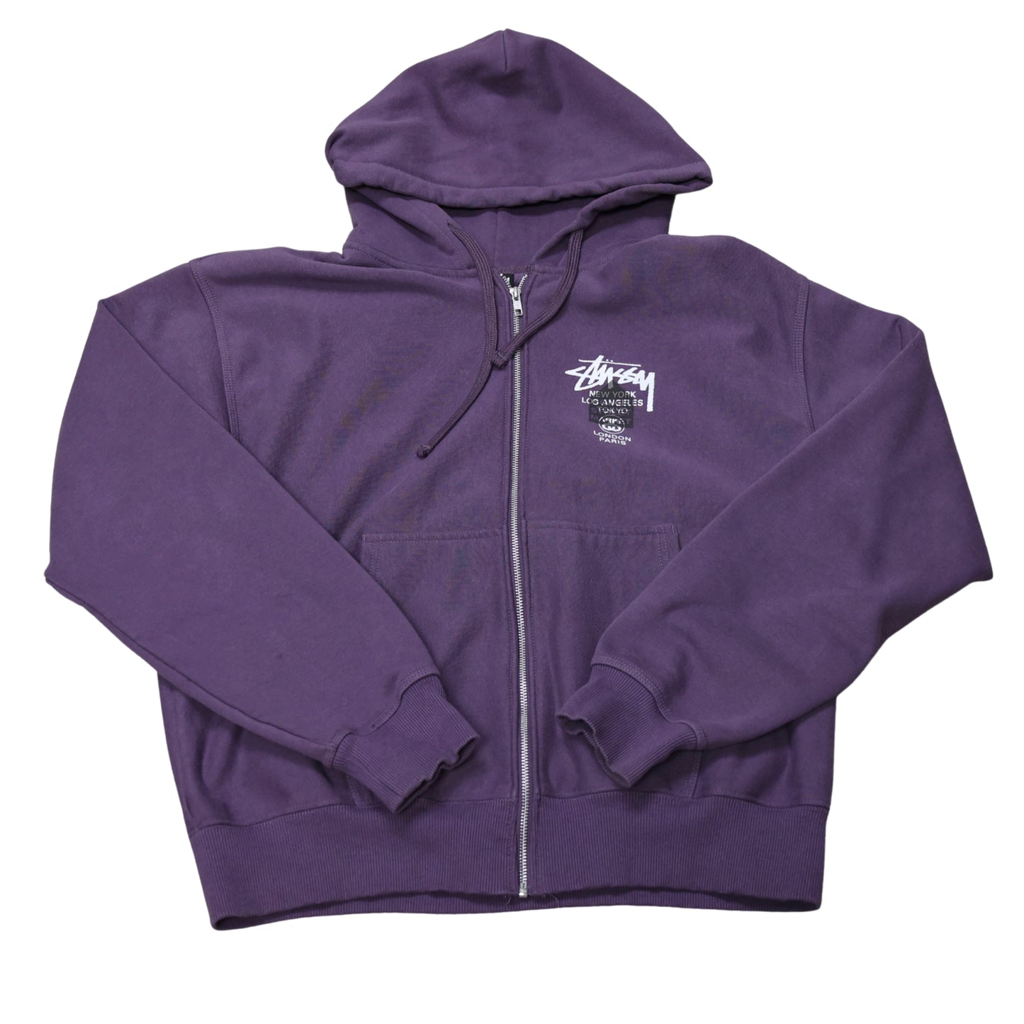 Stussy World Tour Zip Hoodie