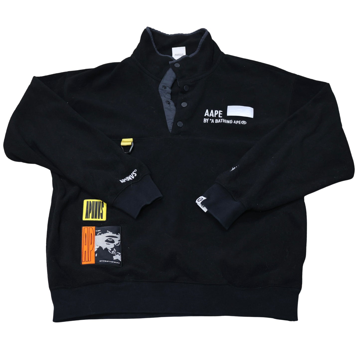 Aape Multiple Patch Fleece Sweatshirt