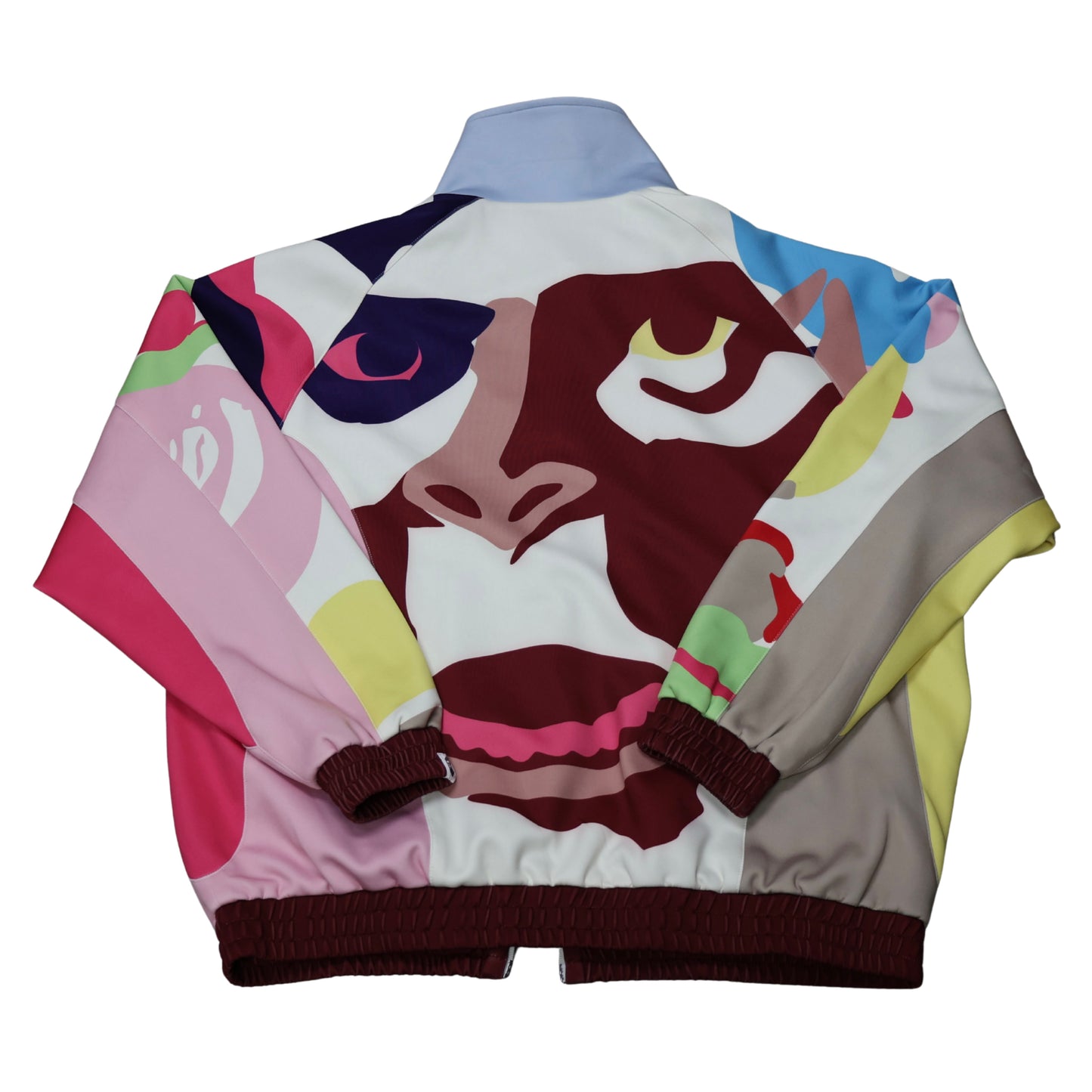 Bape X KidSuper Patchwork Track Jacket