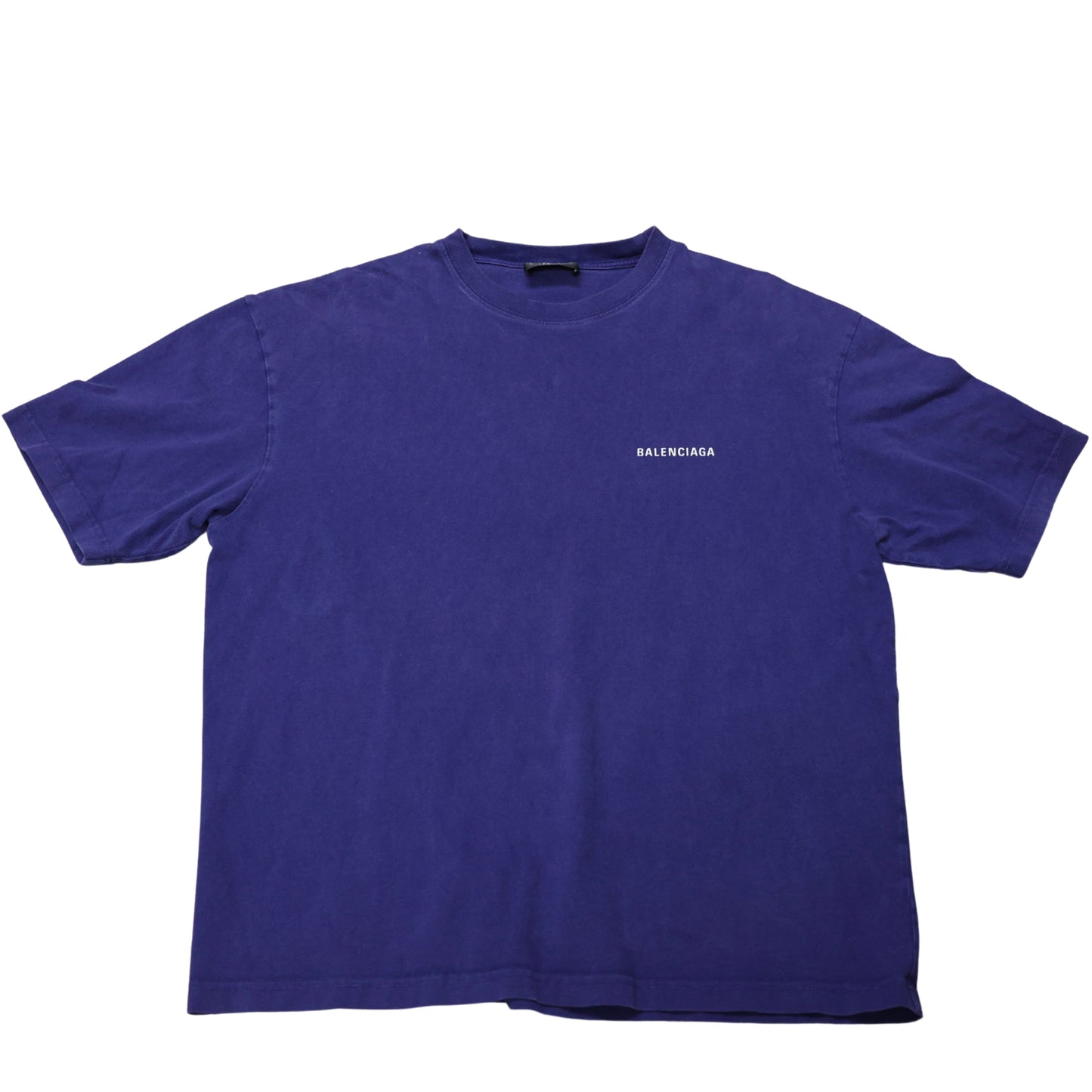 Balenciaga Balenciaga Logo Tee - Purple