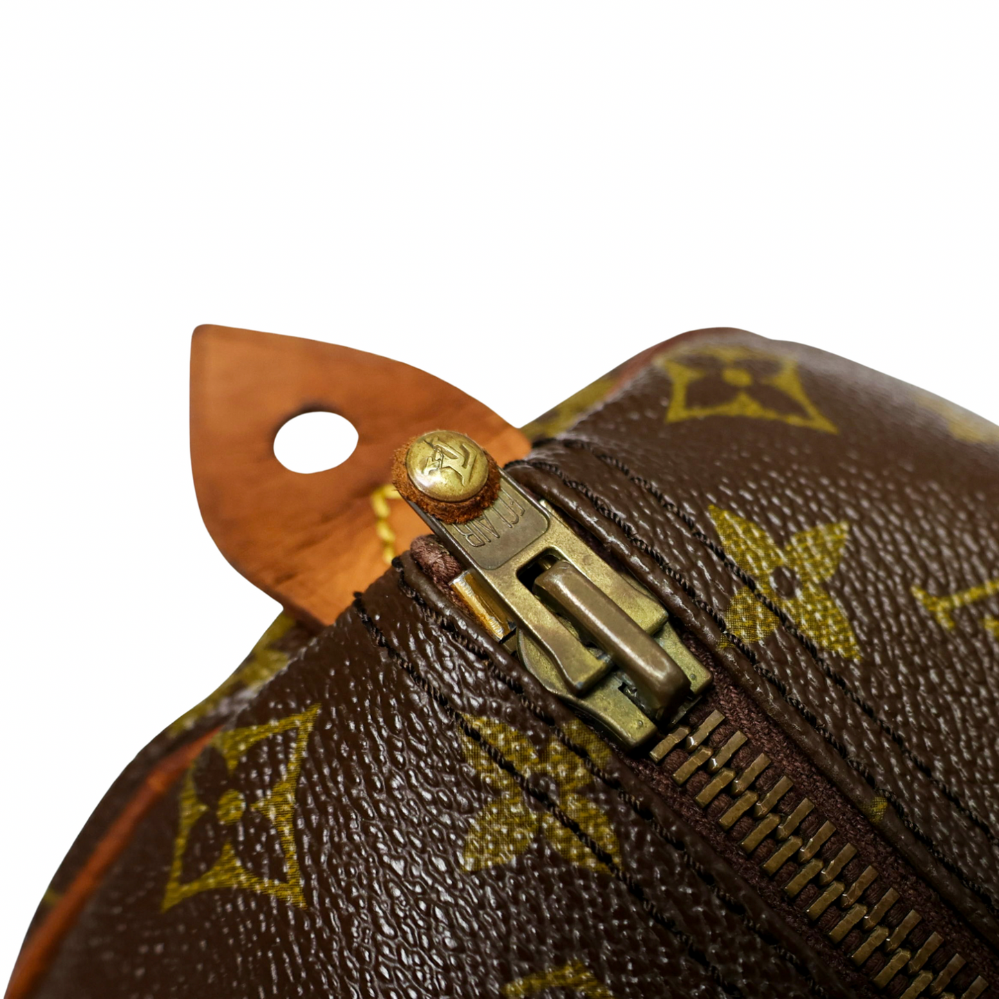Louis Vuitton Speedy 35 Boston Bag Handbag Brown
