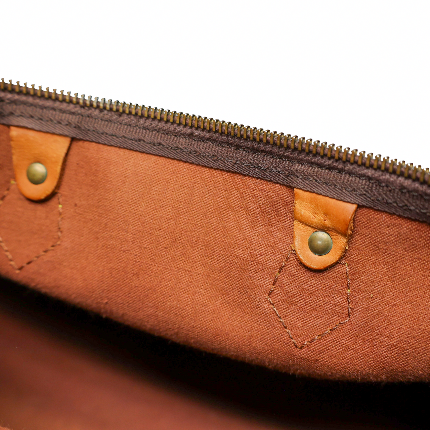 Louis Vuitton Speedy 35 Boston Bag Handbag Brown