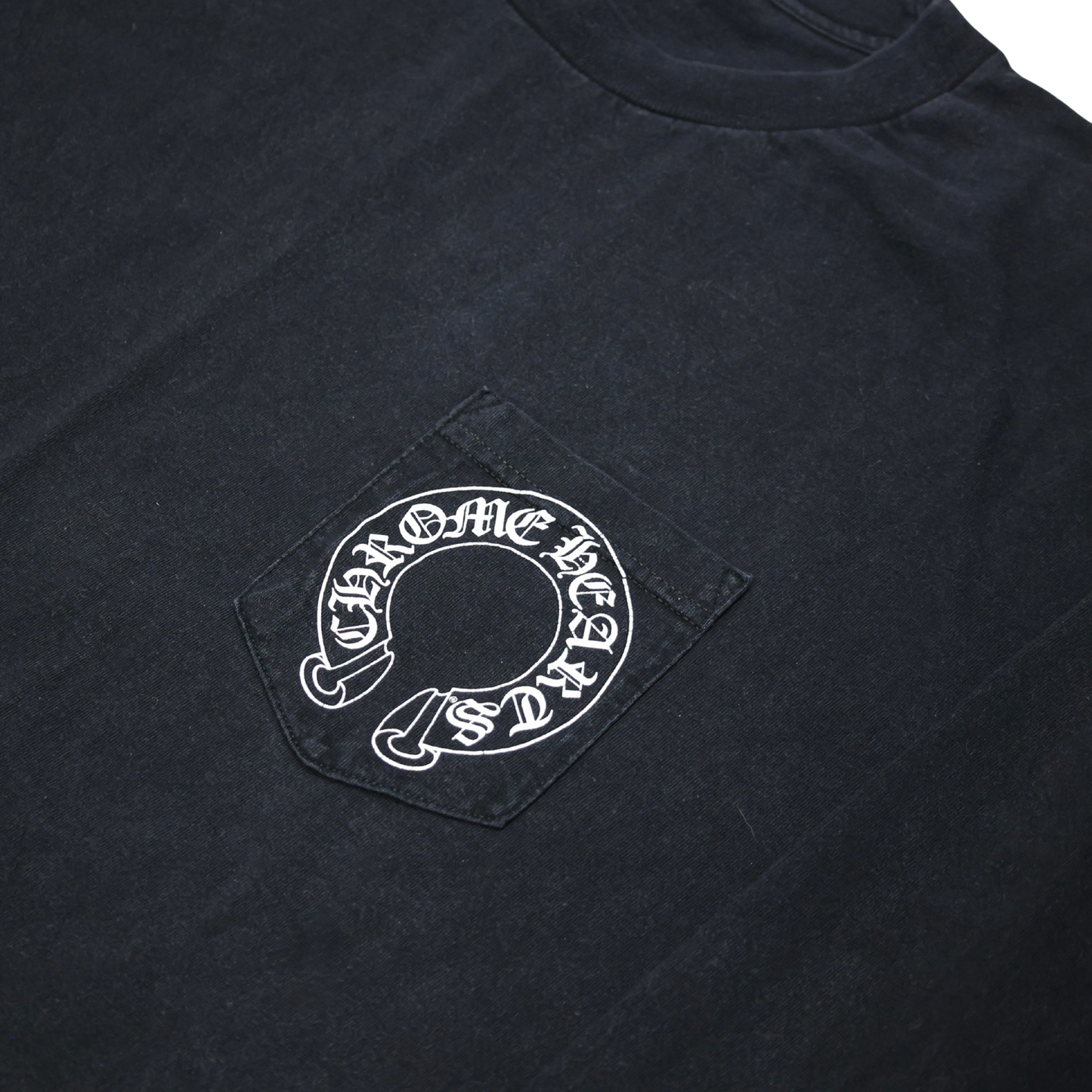 Vintage Chrome Hearts Scroll Logo Long Sleeve Tee