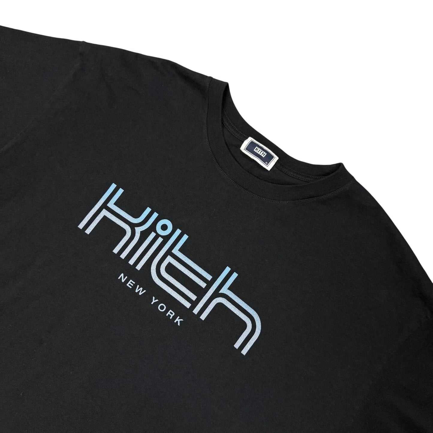Kith New York Techno Logo Tee Black
