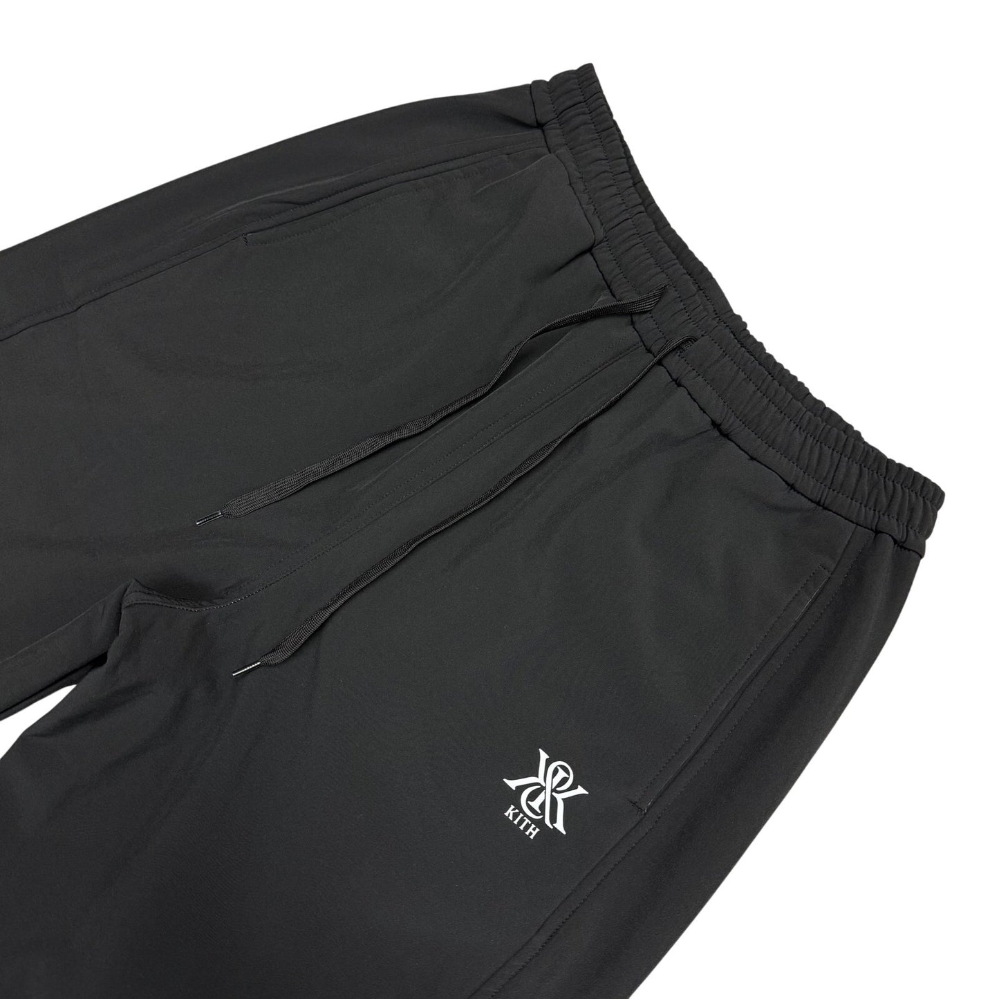 Kith Nylon Track Pants Black